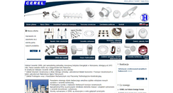 Desktop Screenshot of cerel.eu