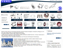 Tablet Screenshot of cerel.eu